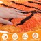 Thanksgiving Fall Bathroom Rugs, 27.5''x 27.5''Maple Leaf Bath Mat, Non-Slip, Machine Washable, Autumn Bathtub Rug Decor for Front Door, Bedroom, Living Home